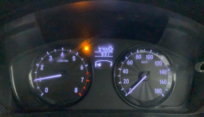 2018 Honda Amaze 1.2L I-VTEC S, Petrol, Manual, 75,658 km, Odometer Image