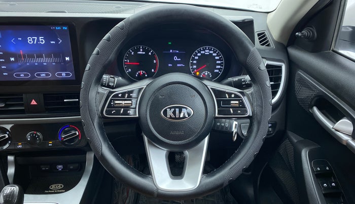 2020 KIA SELTOS HTE 1.5 MT DIESEL, Diesel, Manual, 82,756 km, Steering Wheel Close Up