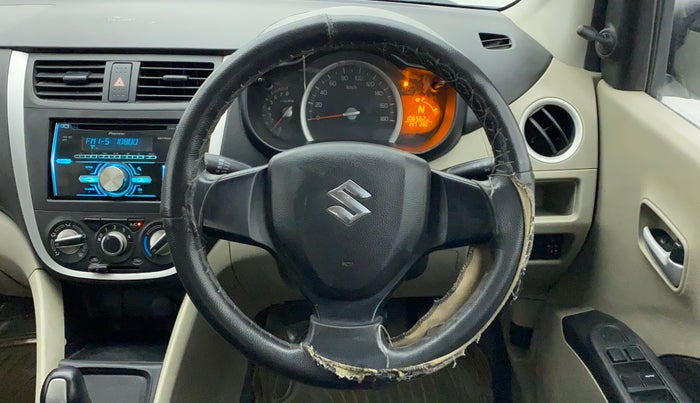 2014 Maruti Celerio VXI AMT, Petrol, Automatic, 1,07,132 km, Steering Wheel Close Up