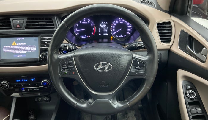 2017 Hyundai Elite i20 ASTA 1.2, Petrol, Manual, 80,133 km, Steering Wheel Close Up
