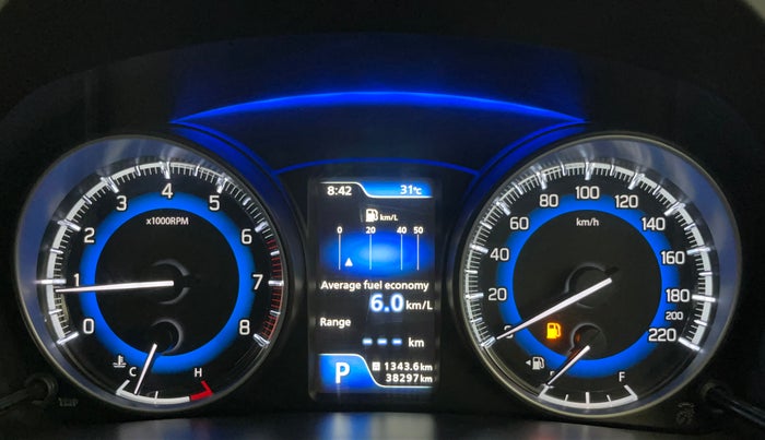 2020 Maruti Baleno ZETA CVT PETROL 1.2, Petrol, Automatic, 38,283 km, Odometer Image