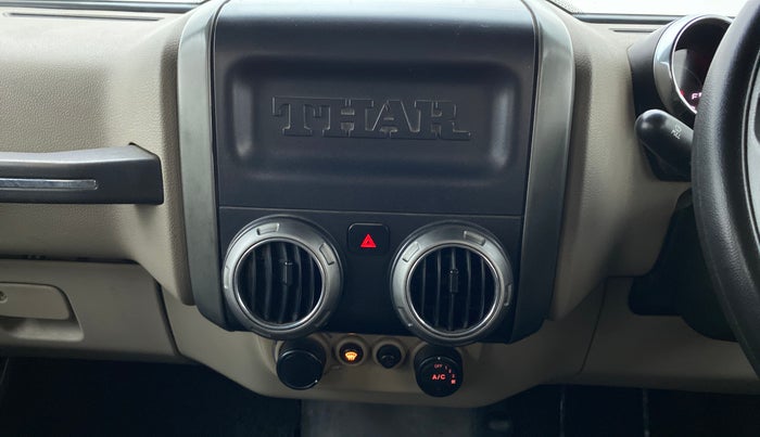 2017 Mahindra Thar CRDE 4X4 BS IV, Diesel, Manual, 79,893 km, Air Conditioner