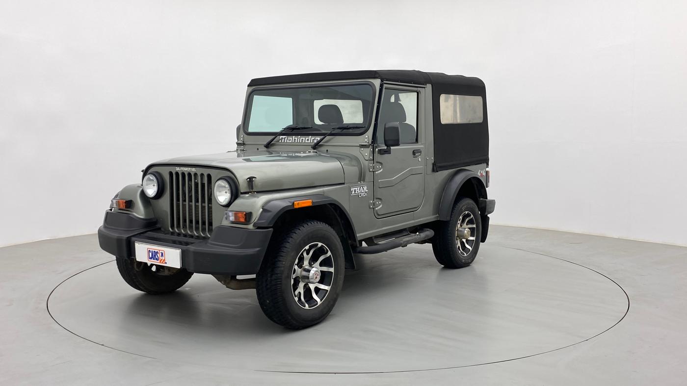 2017 Mahindra Thar CRDE 4X4 BS IV, Diesel, Manual, 79,893 km, Left Front Diagonal