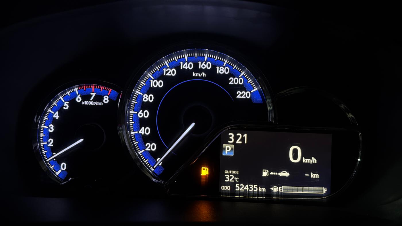 2019 Toyota YARIS G CVT, Petrol, Automatic, 52,425 km, Odometer Image