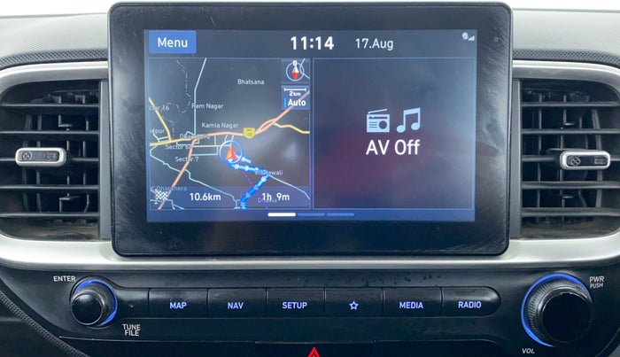 2019 Hyundai VENUE 1.0 TURBO GDI SX+ AT, Petrol, Automatic, 57,801 km, Infotainment System