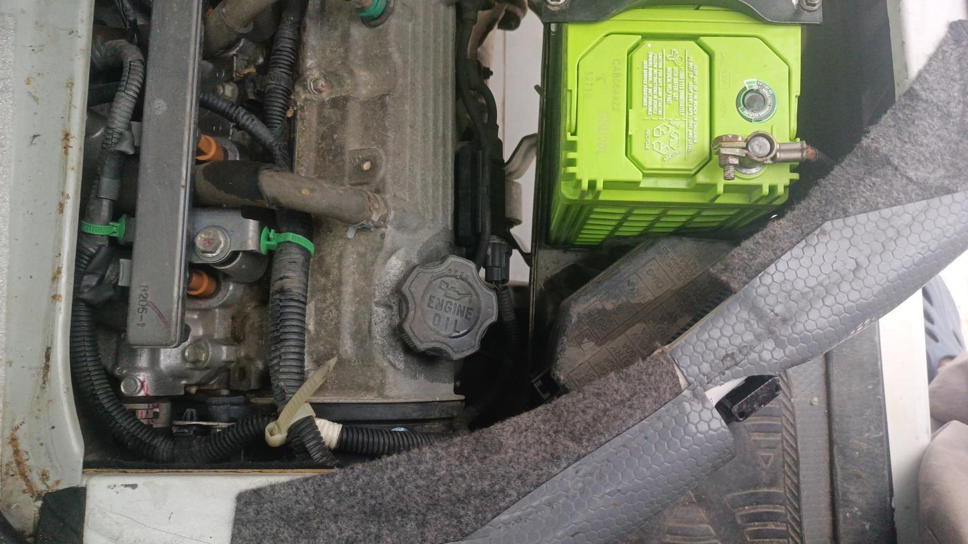 2018 Maruti Eeco 5 STR WITH A/C+HTR, Petrol, Manual, 55,027 km, Engine View - Left