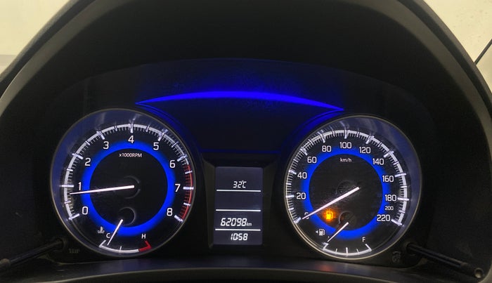 2021 Maruti Baleno DELTA PETROL 1.2, Petrol, Manual, 62,097 km, Odometer Image