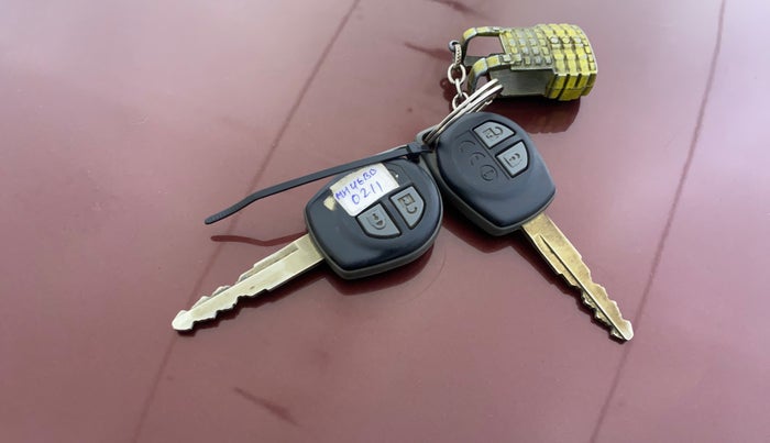 2019 Maruti Ertiga VXI SHVS, Petrol, Manual, 43,938 km, Key Close Up