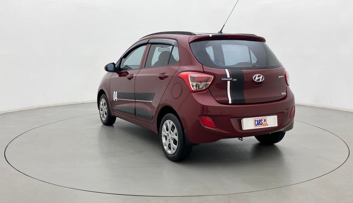 2015 Hyundai Grand i10 SPORTZ 1.2 KAPPA VTVT, Petrol, Manual, 87,960 km, Left Back Diagonal