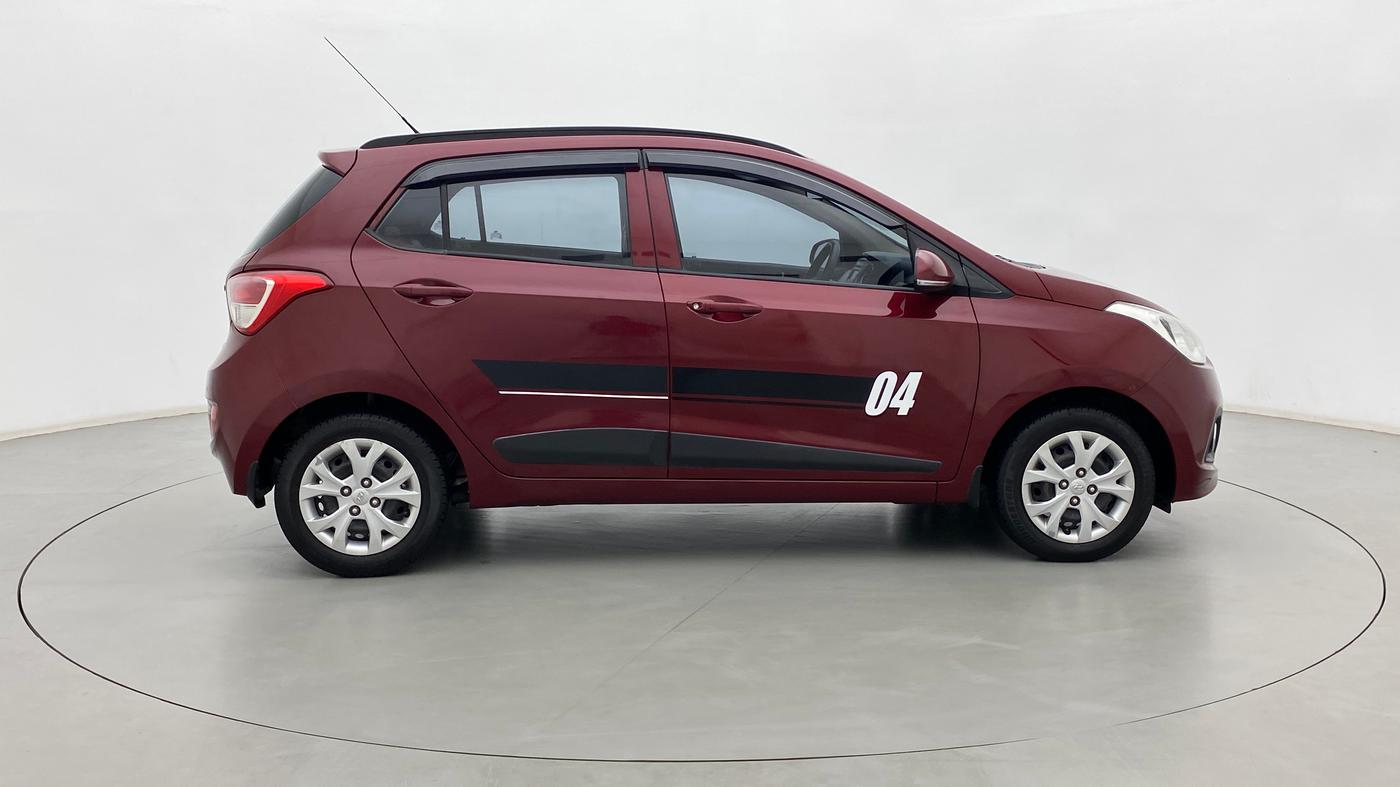 2015 Hyundai Grand i10 SPORTZ 1.2 KAPPA VTVT, Petrol, Manual, 87,960 km, Right Side View
