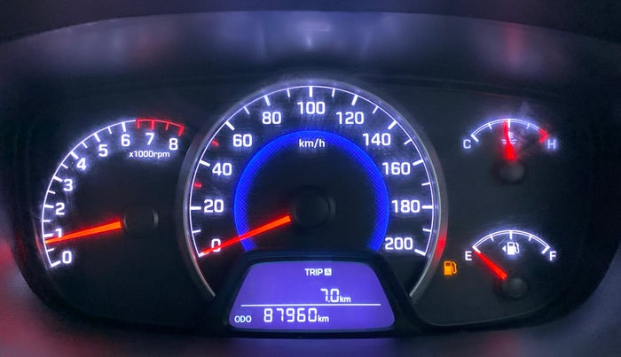 2015 Hyundai Grand i10 SPORTZ 1.2 KAPPA VTVT, Petrol, Manual, 87,960 km, Odometer Image