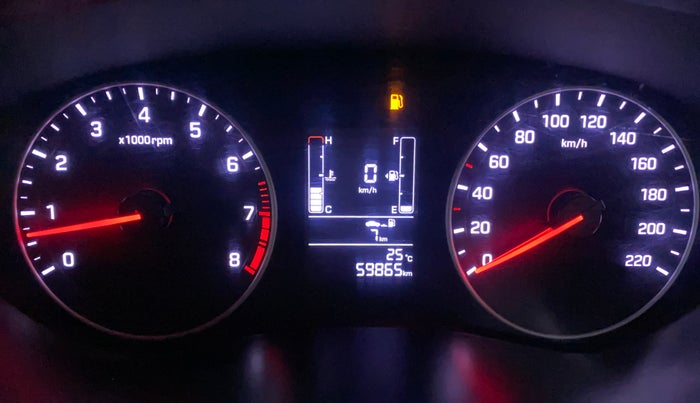 2020 Hyundai Elite i20 SPORTZ PLUS 1.2, Petrol, Manual, 59,857 km, Odometer Image