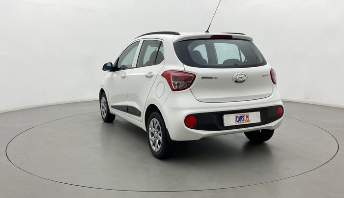 2018 Hyundai Grand i10 SPORTZ (O) 1.2 KAPPA VTVT, Petrol, Manual, 59,963 km, Left Back Diagonal