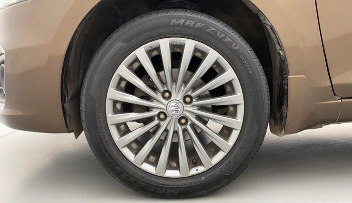 2016 Maruti Ciaz ZXI AT, Petrol, Automatic, 63,502 km, Left Front Wheel