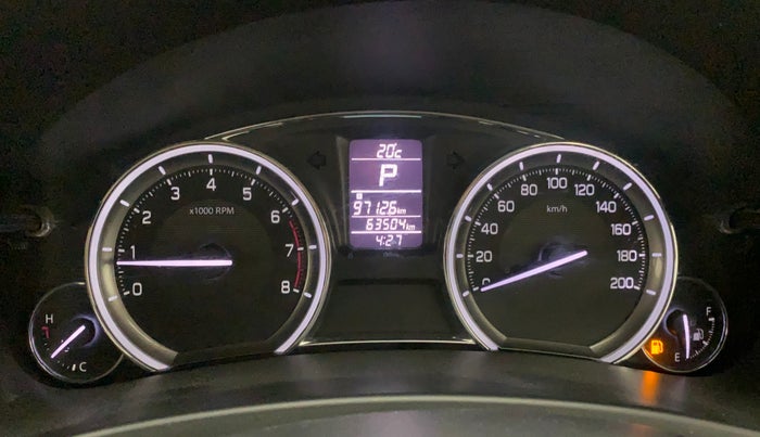 2016 Maruti Ciaz ZXI AT, Petrol, Automatic, 63,502 km, Odometer Image