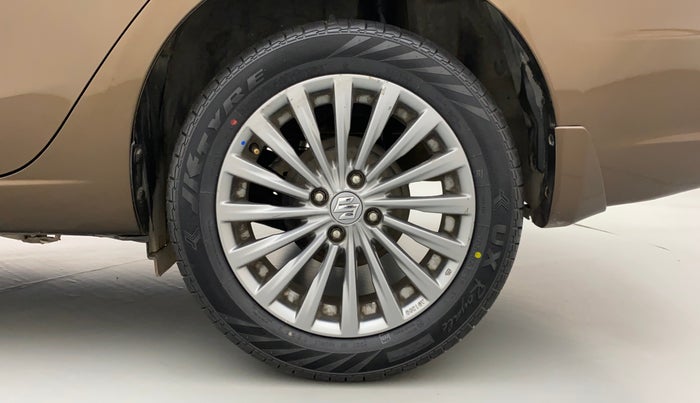 2016 Maruti Ciaz ZXI AT, Petrol, Automatic, 63,502 km, Left Rear Wheel