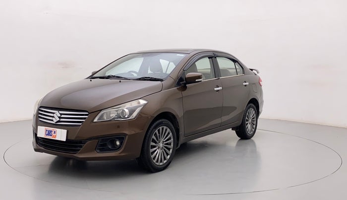 2016 Maruti Ciaz ZXI AT, Petrol, Automatic, 63,502 km, Left Front Diagonal