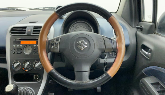 2010 Maruti Ritz ZXI, Petrol, Manual, 70,505 km, Steering Wheel Close Up