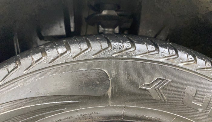 2019 Datsun Redi Go S 1.0, Petrol, Manual, 46,620 km, Left Front Tyre Tread