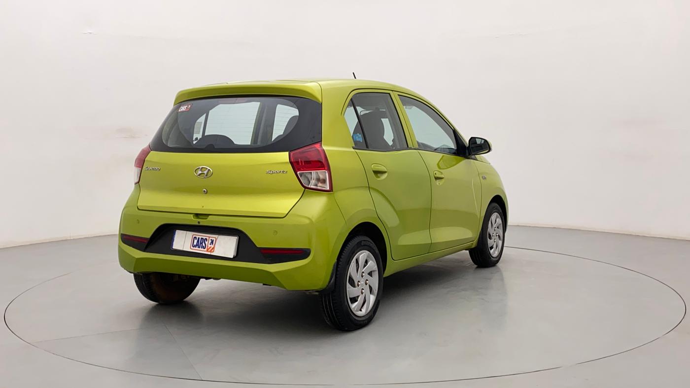 2019 Hyundai NEW SANTRO SPORTZ AMT, Petrol, Automatic, 35,855 km, Right Back Diagonal