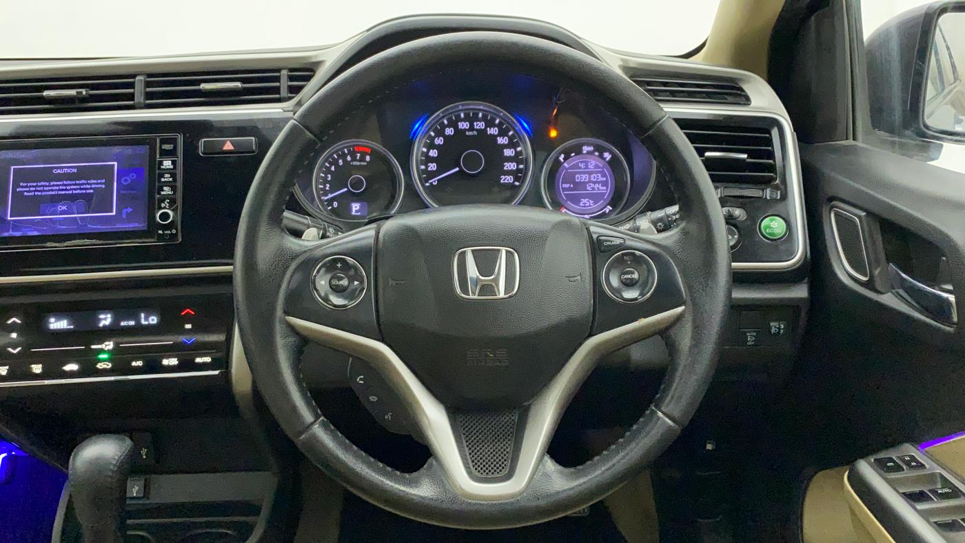 2017 Honda City 1.5L I-VTEC ZX CVT, Petrol, Automatic, 39,595 km, Steering Wheel Close Up