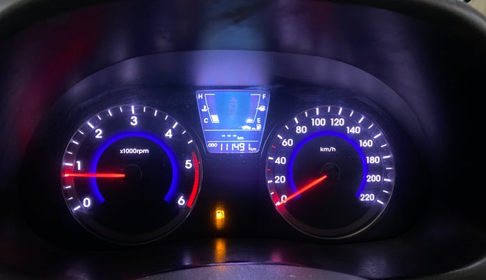 2014 Hyundai Verna FLUIDIC 1.6 CRDI SX, Diesel, Manual, 1,11,484 km, Odometer Image