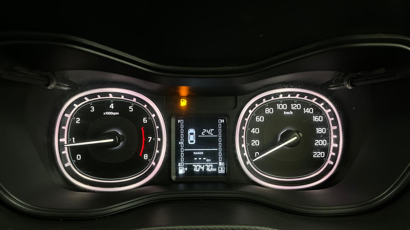 2021 Maruti Vitara Brezza ZXI PLUS DUAL TONE, Petrol, Manual, 70,469 km, Odometer Image