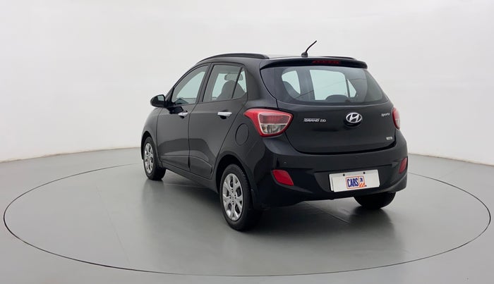 2014 Hyundai Grand i10 SPORTZ 1.2 KAPPA VTVT, Petrol, Manual, 63,653 km, Left Back Diagonal