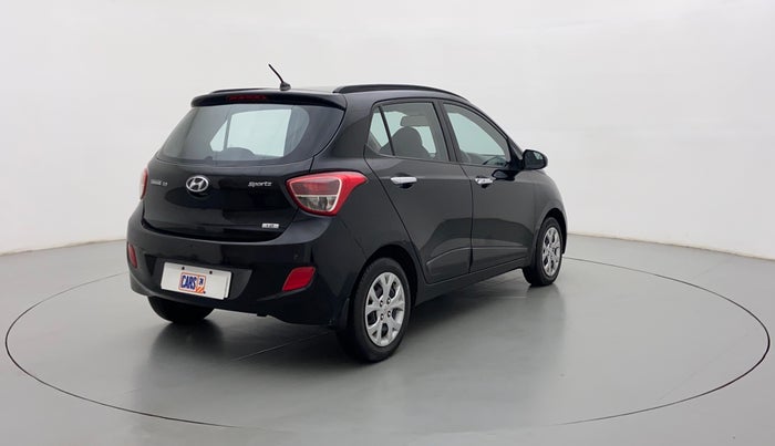2014 Hyundai Grand i10 SPORTZ 1.2 KAPPA VTVT, Petrol, Manual, 63,653 km, Right Back Diagonal