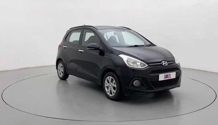 2014 Hyundai Grand i10 SPORTZ 1.2 KAPPA VTVT, Petrol, Manual, 63,653 km, Right Front Diagonal
