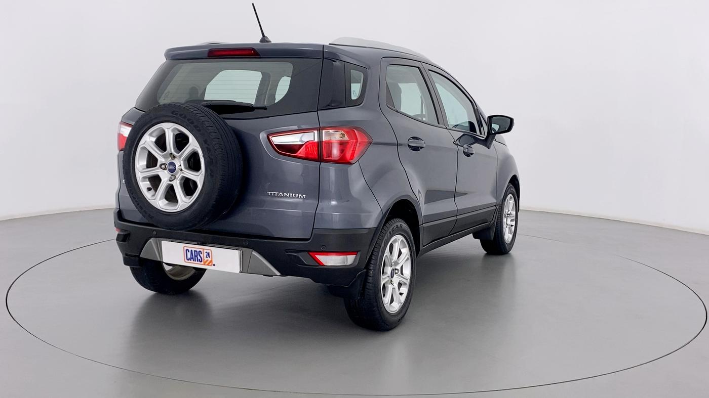 2018 Ford Ecosport 1.5 TITANIUM PLUS TI VCT AT, Petrol, Automatic, 51,558 km, Right Back Diagonal