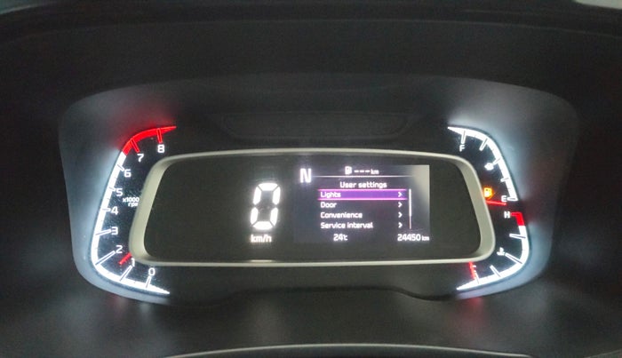 2022 KIA SONET HTX 1.0 IMT, Petrol, Manual, 24,450 km, Odometer Image