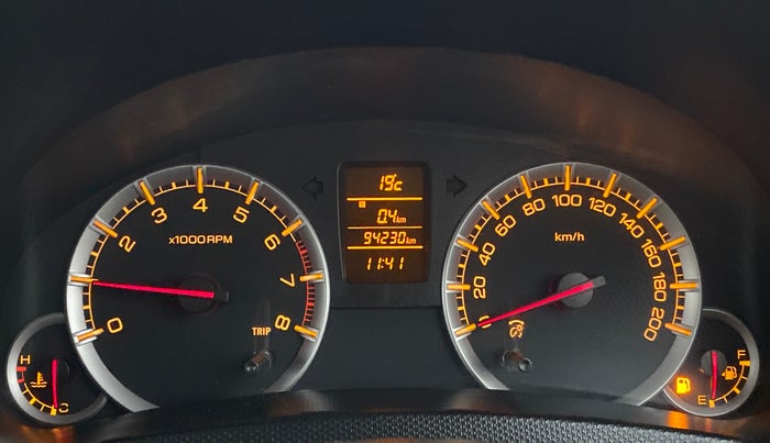 2013 Maruti Swift ZXI D, Petrol, Manual, 94,284 km, Odometer Image