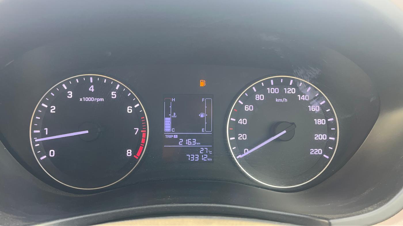 2017 Hyundai Elite i20 SPORTZ 1.2, Petrol, Manual, 73,293 km, Odometer Image
