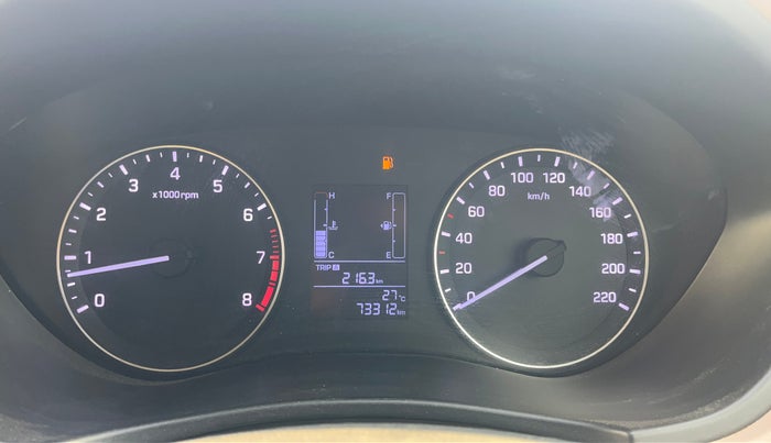 2017 Hyundai Elite i20 SPORTZ 1.2, Petrol, Manual, 73,293 km, Odometer Image