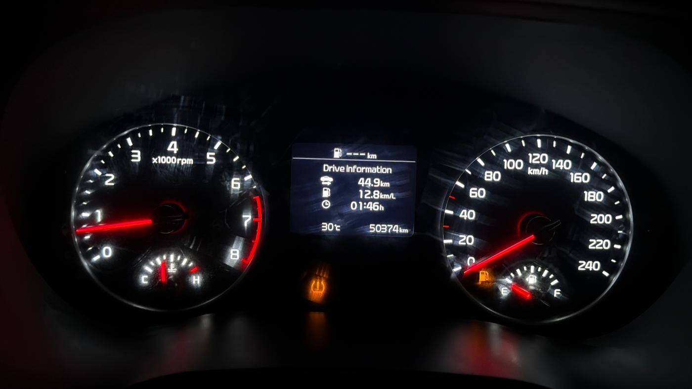 2022 KIA SELTOS HTE 1.5 PETROL, Petrol, Manual, 50,329 km, Odometer Image
