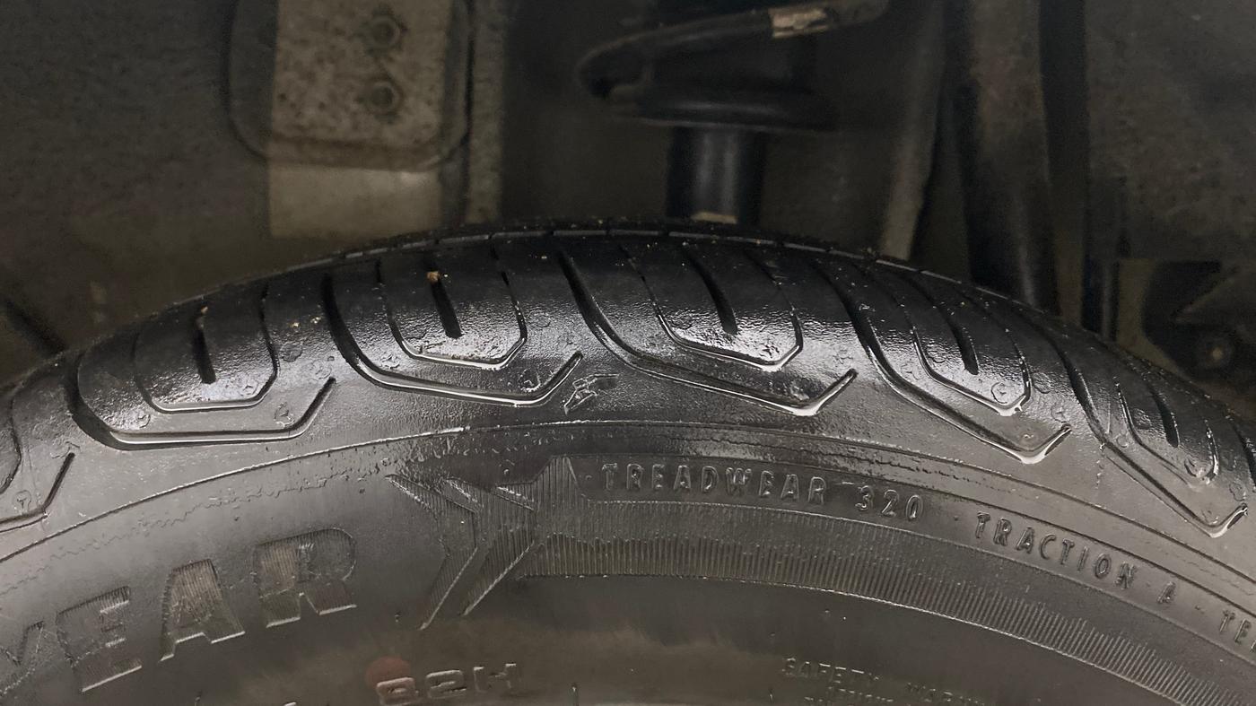 2020 Tata Tiago XE PETROL, Petrol, Manual, 37,248 km, Left Rear Tyre Tread