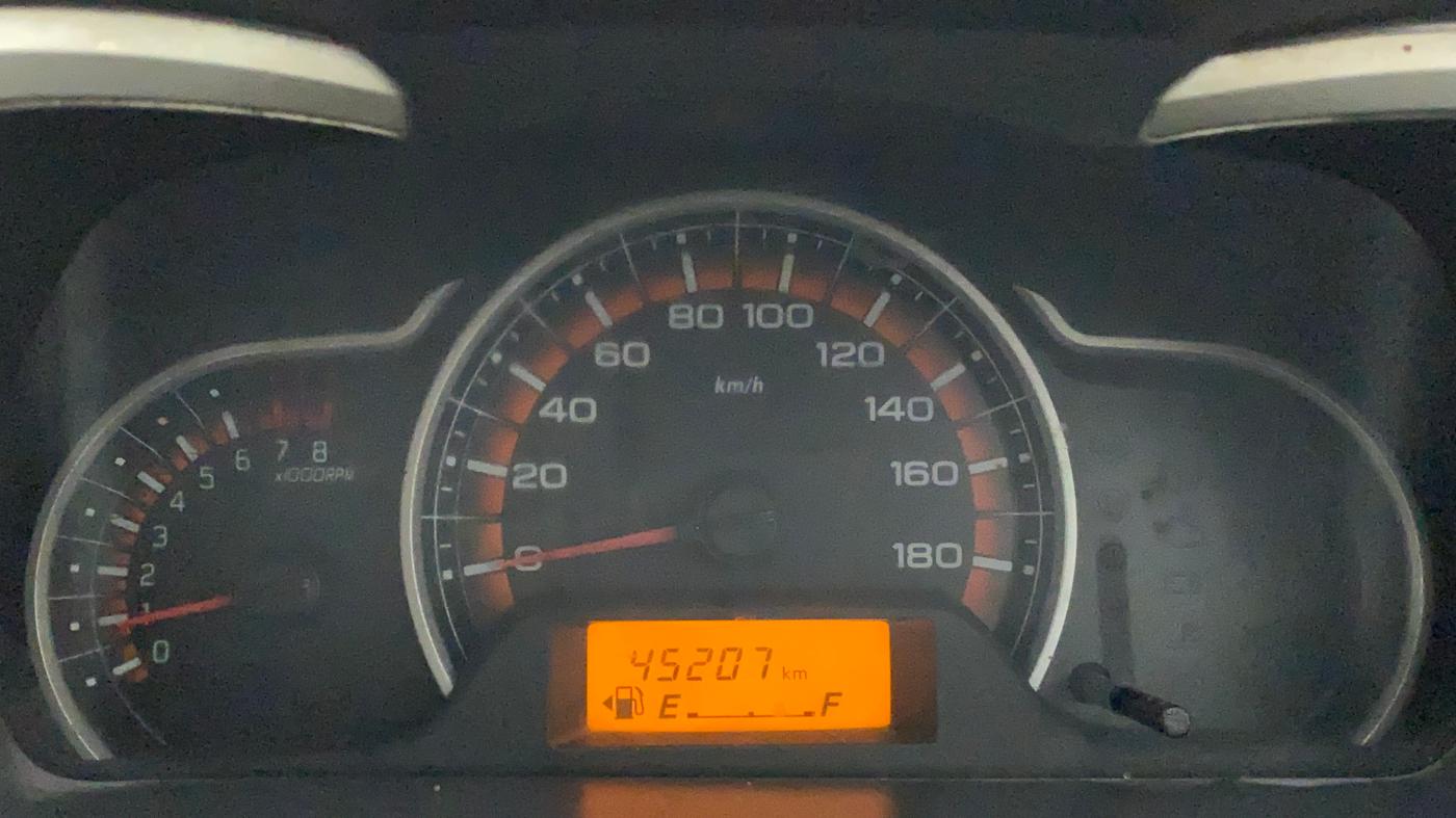 2015 Maruti Alto K10 VXI, Petrol, Manual, 45,475 km, Odometer Image