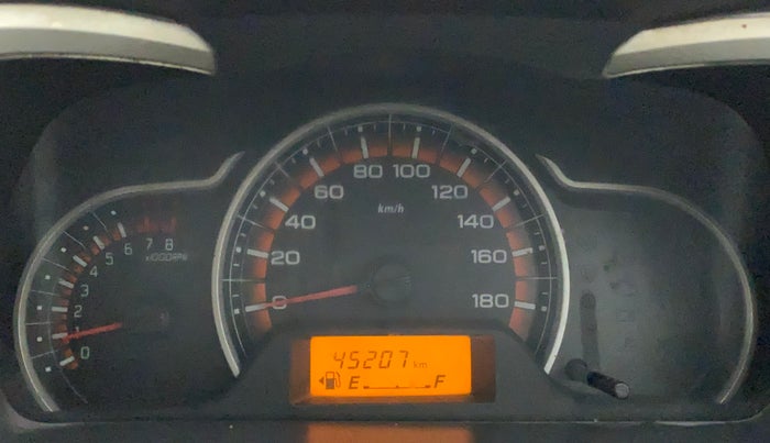 2015 Maruti Alto K10 VXI, Petrol, Manual, 45,475 km, Odometer Image