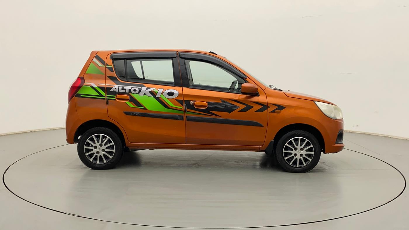 2015 Maruti Alto K10 VXI, Petrol, Manual, 45,475 km, Right Side View