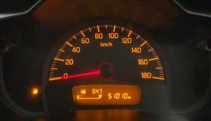 2015 Maruti Celerio VXI, Petrol, Manual, 51,071 km, Odometer Image