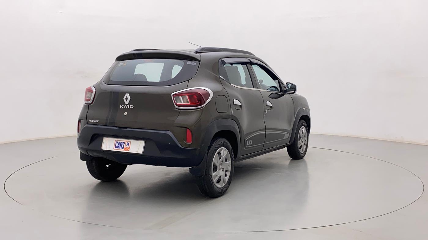2021 Renault Kwid RXT 1.0 (O), Petrol, Manual, 17,968 km, Right Back Diagonal