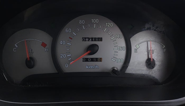 2012 Hyundai Santro Xing GLS, Petrol, Manual, 84,113 km, Odometer Image