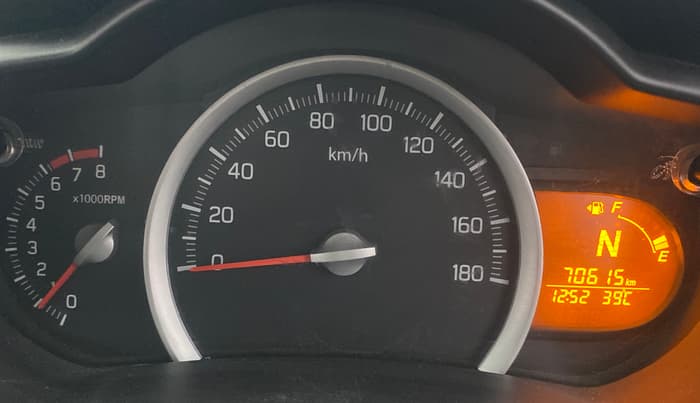 2017 Maruti Celerio ZXI AMT, Petrol, Automatic, 70,607 km, Odometer Image