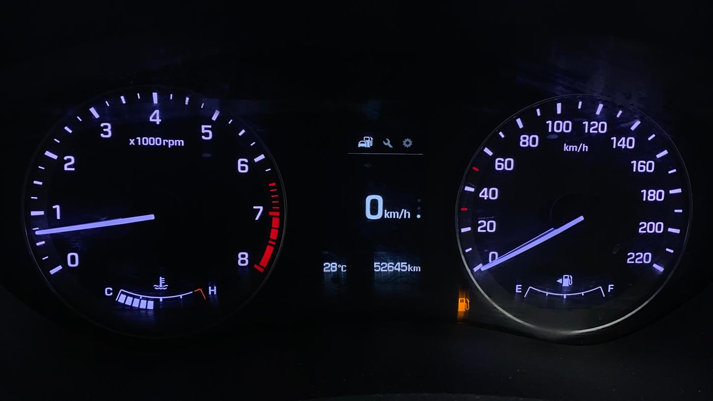 2017 Hyundai Elite i20 ASTA 1.2 (O), Petrol, Manual, 52,641 km, Odometer Image