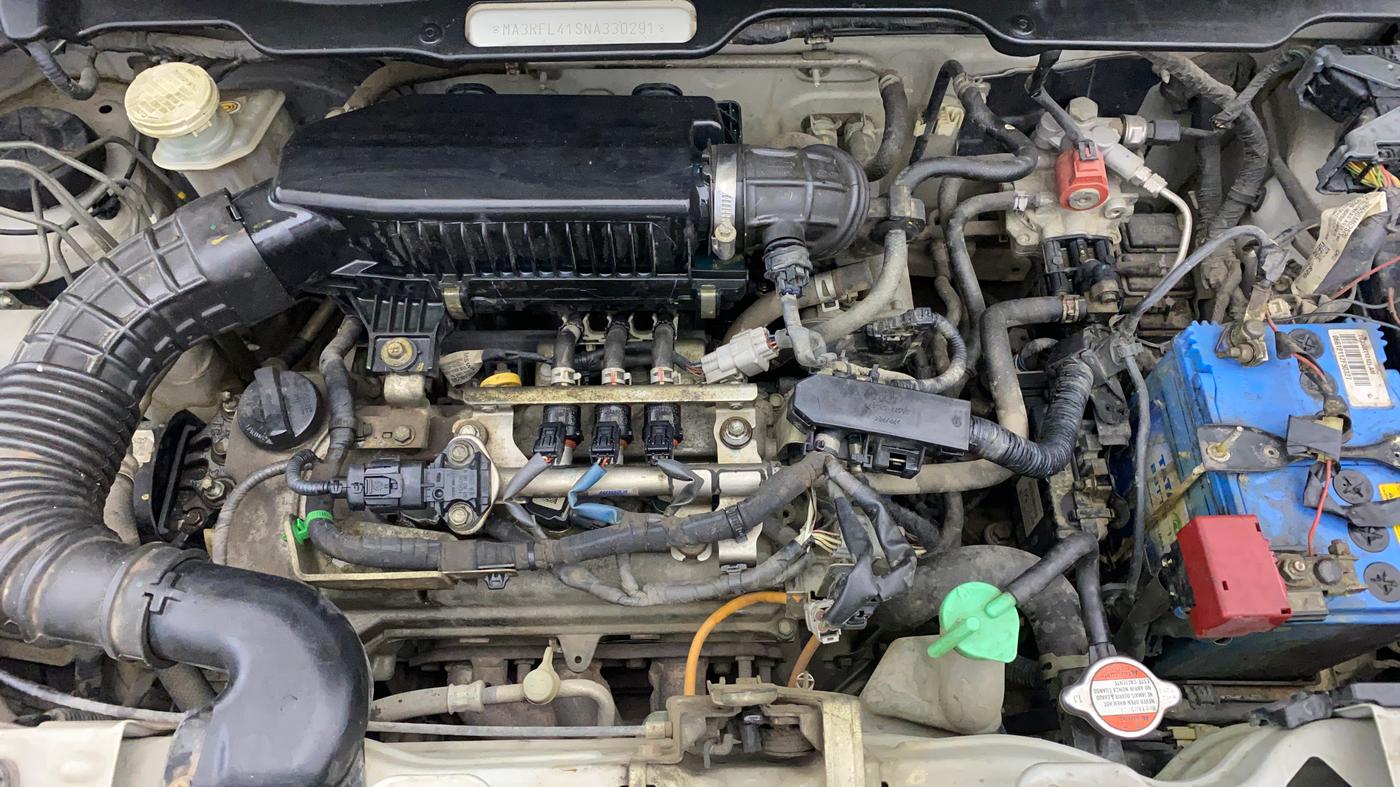 2022 Maruti S PRESSO LXI (O) CNG, CNG, Manual, 37,565 km, Engine View