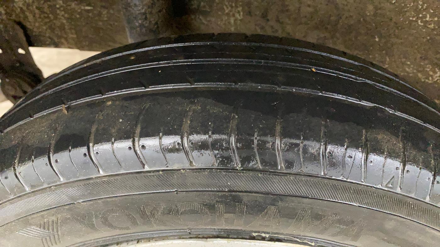 2022 Maruti S PRESSO LXI (O) CNG, CNG, Manual, 37,565 km, Right Rear Tyre Tread