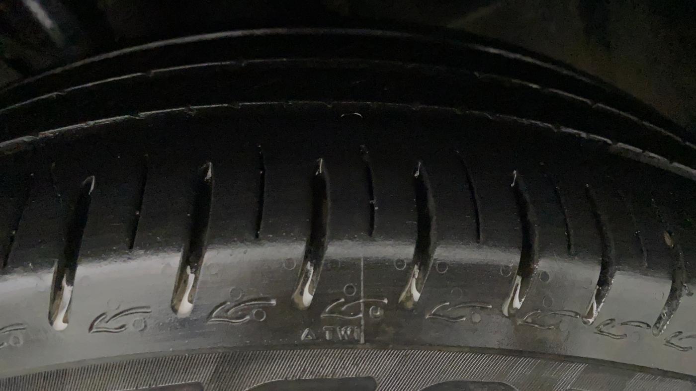 2023 Tata ALTROZ XZA PLUS DARK EDTION, Petrol, Automatic, 3,091 km, Left Front Tyre Tread