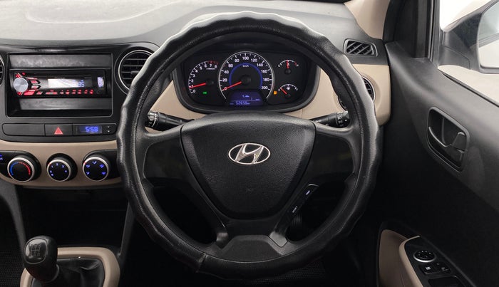 2016 Hyundai Grand i10 MAGNA 1.2 KAPPA VTVT, Petrol, Manual, 52,700 km, Steering Wheel Close Up