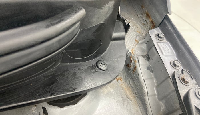 2018 Hyundai Grand i10 ASTA 1.2 KAPPA VTVT, Petrol, Manual, 65,331 km, Left Apron - Apron minor rusted